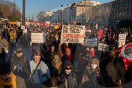 Protest After The Arrest Of Ekrem Imamoglu In Istanbul, Turkey