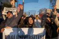 Protest After The Arrest Of Ekrem Imamoglu In Istanbul, Turkey