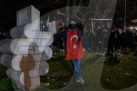 Protest After The Arrest Of Ekrem Imamoglu In Istanbul, Turkey
