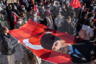 Protest After The Arrest Of Ekrem Imamoglu In Istanbul, Turkey