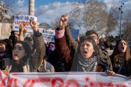 Protest After The Arrest Of Ekrem Imamoglu In Istanbul, Turkey