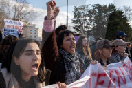 Protest After The Arrest Of Ekrem Imamoglu In Istanbul, Turkey