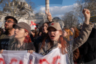 Protest After The Arrest Of Ekrem Imamoglu In Istanbul, Turkey