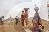Women At Hard In Gabtoli River Port
