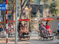 Cyclo Ride In Hanoi