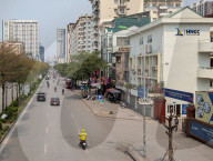 Urban Street In Hanoi 