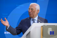 Antonio Costa - Ursula Von Der Leyen - EU Summit Brussels	