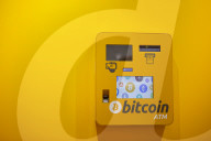 Bitcoin Logo Inside A Bitbase Store