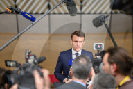 Emmanuel Macron  -  EU Summit Brussels