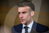 Emmanuel Macron  -  EU Summit Brussels