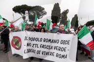 Ome Demonstration Against The ZTL: "Not To Rearrange And Social