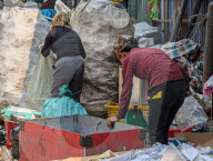 Recyclers At Work In Hanoi
