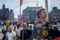 Demonstration Against Racism And Discrimination, Held In Amsterdam.