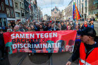 Demonstration Against Racism And Discrimination, Held In Amsterdam.