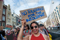 Demonstration Against Racism And Discrimination, Held In Amsterdam.
