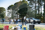 #TeslaTakeDown Protest In Norfolk, Virginia