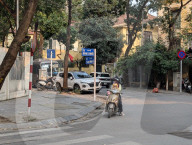 Residential Neighborhood In Hanoi