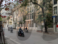 Residential Neighborhood In Hanoi