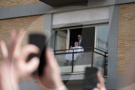 Pope Francis Appears To Crowds For First Time After Prolonged Hospital Stay