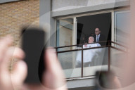 Pope Francis Appears To Crowds For First Time After Prolonged Hospital Stay