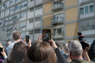Pope Francis Appears To Crowds For First Time After Prolonged Hospital Stay