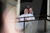 Pope Francis Appears To Crowds For First Time After Prolonged Hospital Stay