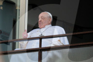 Pope Francis Appears To Crowds For First Time After Prolonged Hospital Stay