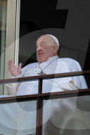 Pope Francis Appears To Crowds For First Time After Prolonged Hospital Stay
