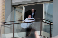 Pope Francis Appears To Crowds For First Time After Prolonged Hospital Stay