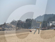 Sa^`m So?n Beach In Thanh Hoya, Vietnam 