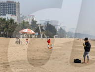 Sa^`m So?n Beach In Thanh Hoya, Vietnam 