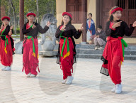 Traditional Dances At Hoi An Park In Thanh Hoa