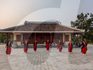 Traditional Dances At Hoi An Park In Thanh Hoa