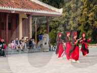 Traditional Dances At Hoi An Park In Thanh Hoa