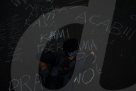 Demonstration Against The Passage Of The TNI Law In Indonesia