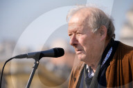 Adam Michnik Speaks At Belaruisan Opposition Rally In Warsaw