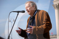 Adam Michnik Speaks At Belaruisan Opposition Rally In Warsaw