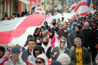 Belarus Opposition Rally 