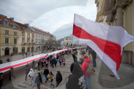 Belarus Opposition Rally 