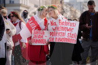 Belarus Opposition Rally 
