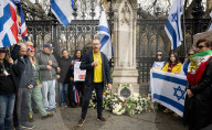 Our Fight, a pro-Israel anti-terrorism campaign group primarily made up of non-Jewish activists hold a rally on the eighth anniversary of the Westminster Bridge attack (22nd March 2017) when five people were murdered Kurt Cochran; Leslie Rhodes; Aysha Fra