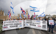 Our Fight, a pro-Israel anti-terrorism campaign group primarily made up of non-Jewish activists hold a rally on the eighth anniversary of the Westminster Bridge attack (22nd March 2017) when five people were murdered Kurt Cochran; Leslie Rhodes; Aysha Fra