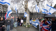 Our Fight, a pro-Israel anti-terrorism campaign group primarily made up of non-Jewish activists hold a rally on the eighth anniversary of the Westminster Bridge attack (22nd March 2017) when five people were murdered Kurt Cochran; Leslie Rhodes; Aysha Fra