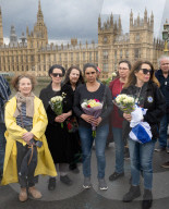 Our Fight, a pro-Israel anti-terrorism campaign group primarily made up of non-Jewish activists hold a rally on the eighth anniversary of the Westminster Bridge attack (22nd March 2017) when five people were murdered Kurt Cochran; Leslie Rhodes; Aysha Fra