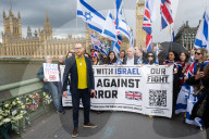 Our Fight, a pro-Israel anti-terrorism campaign group primarily made up of non-Jewish activists hold a rally on the eighth anniversary of the Westminster Bridge attack (22nd March 2017) when five people were murdered Kurt Cochran; Leslie Rhodes; Aysha Fra