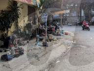 Sidewalk Repair Shops On Hang Dong Street In Thanh Hoa