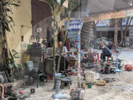 Sidewalk Repair Shops On Hang Dong Street In Thanh Hoa
