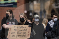 Georgetown University Students And Community Leaders   Had A Protesting  ICE, MPD  And Other Law Enforcement  Agencies On College Campus