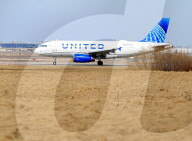 Aircraft Taxi To The Runway At Toronto Pearson International Airport