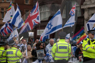 Pro Hamas Al Quds London March meets with opposition